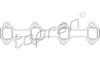 TOPRAN 302 540 Gasket, exhaust manifold